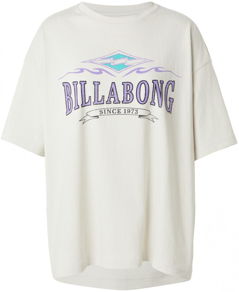 BILLABONG Tričko 'WAVE OUT'  vodová / svetlosivá / levanduľová / čierna