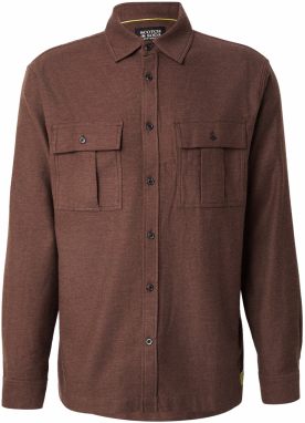 SCOTCH & SODA Košeľa  čokoládová
