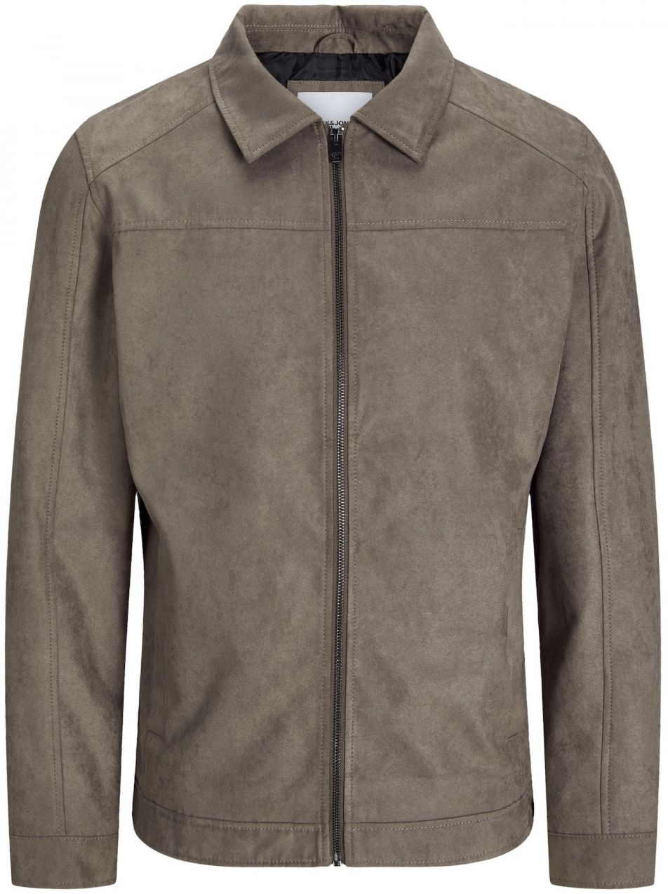 JACK & JONES Prechodná bunda 'JJEDYLAN'  tmavošedá