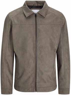 JACK & JONES Prechodná bunda 'JJEDYLAN'  tmavošedá
