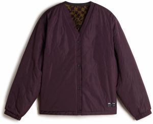 VANS Prechodná bunda  vínovo červená