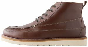 Next Šnurovacie čižmy  tmavohnedá