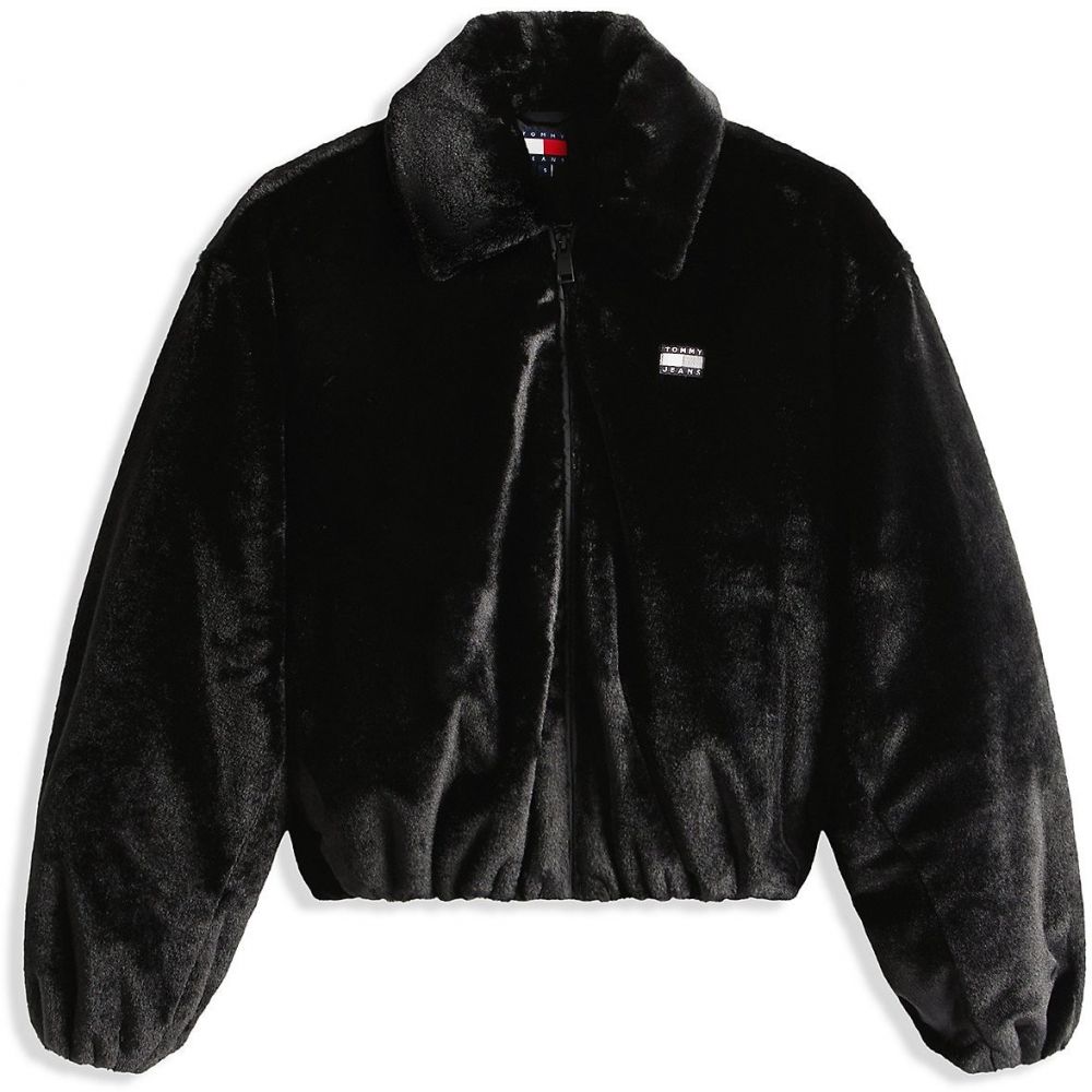 Tommy Jeans Zimná bunda  čierna