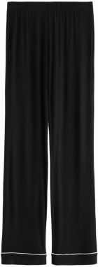 Lindex Pyžamové nohavice  čierna / biela