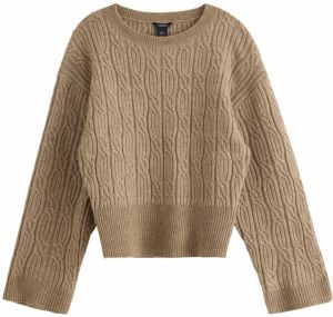 Lindex Sveter 'Hermine'  svetlohnedá