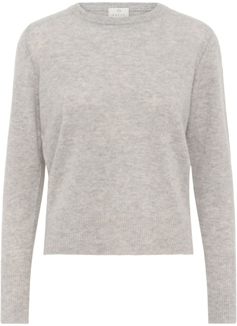 Kaffe Sveter 'KACashie'  sivá