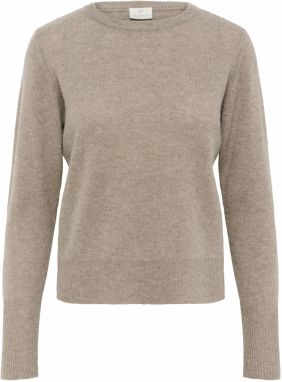 Kaffe Sveter 'KACashie'  hnedá melírovaná