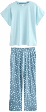 Next Pyžamo  modrá / dymovo modrá