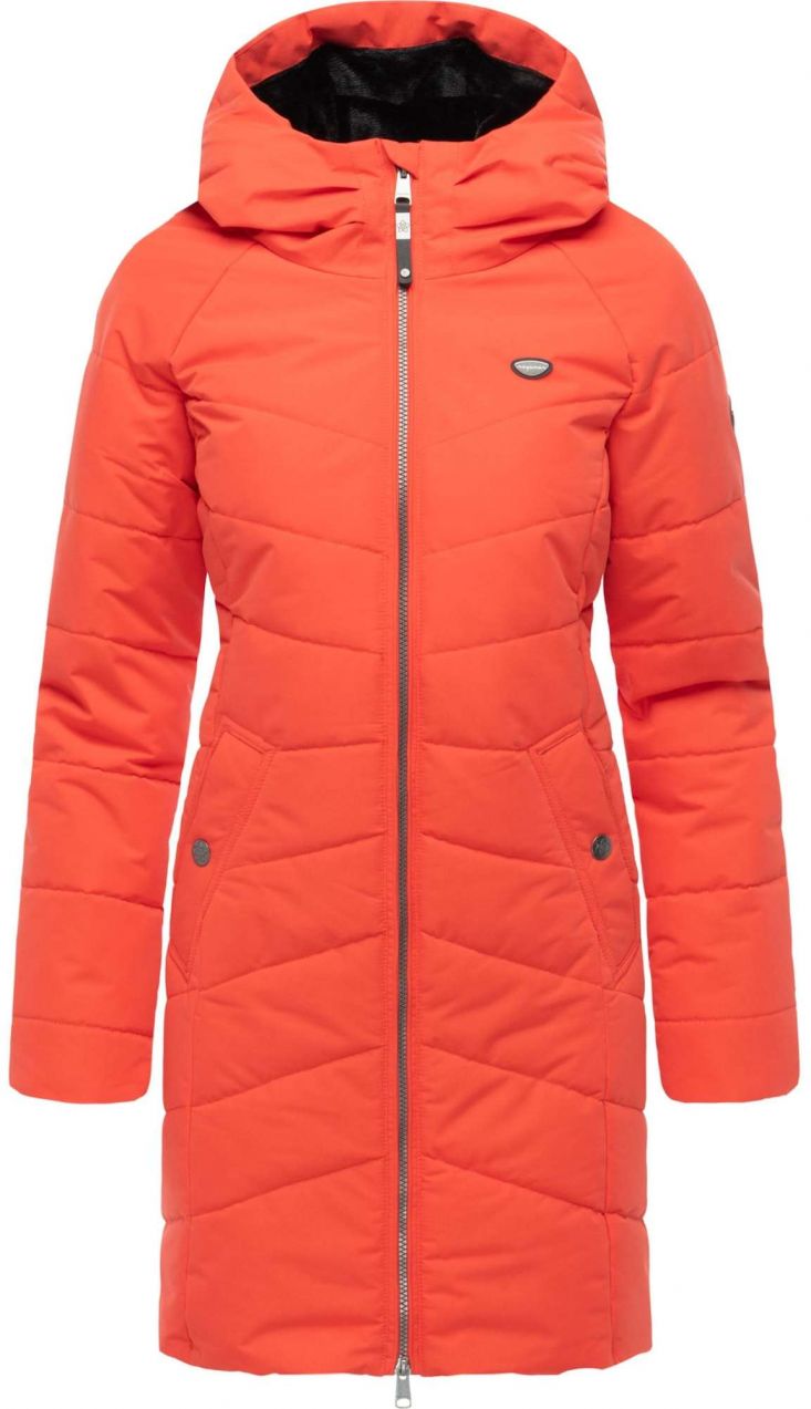 Ragwear Zimný kabát 'Noita Youmodo'  oranžovo červená