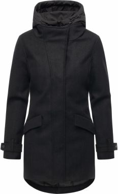 Ragwear Funkčný kabát 'Petuja Felt Youmodo'  čierna