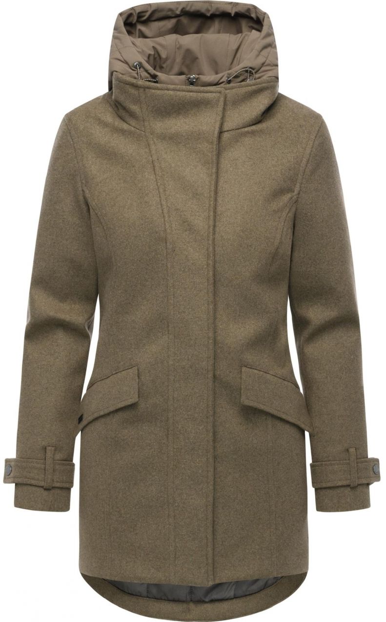 Ragwear Funkčný kabát 'Petuja'  kaki