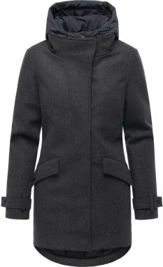 Ragwear Funkčný kabát 'Petuja Felt Youmodo'  tmavosivá