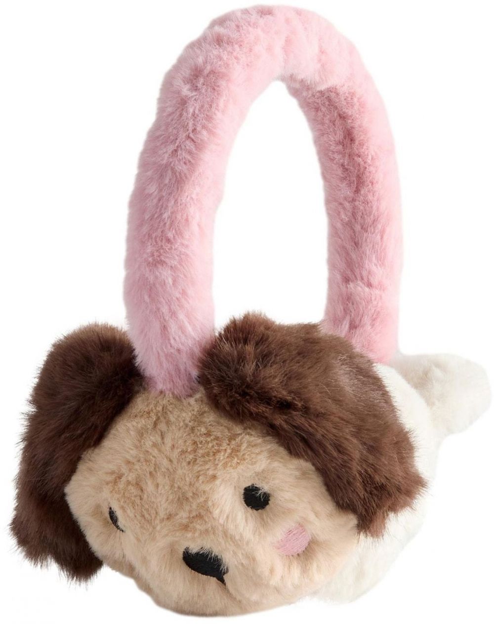 Next Zimné čelenky  béžová / tmavohnedá / ružová / biela