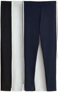 The Set Legíny  námornícka modrá / svetlosivá / čierna / biela