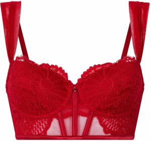 Hunkemöller Podprsenka 'WHITNEY'  karmínovo červená