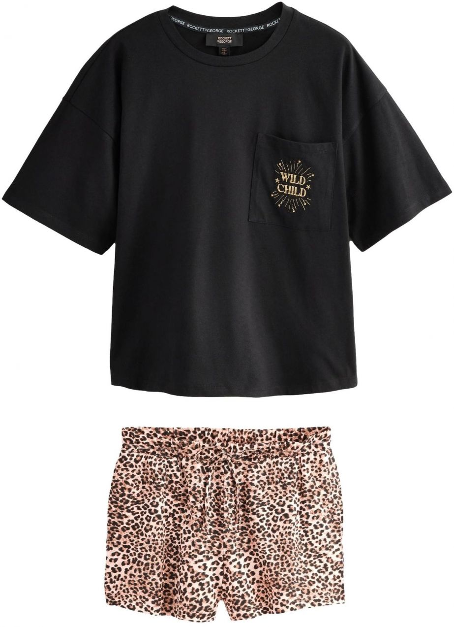 Rockett St George Kraťasy  brokátová / zlatá / čierna / biela