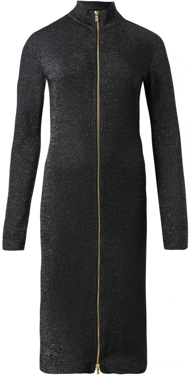 Just Cavalli Šaty 'VESTITI'  čierna / strieborná