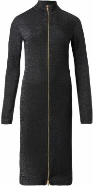 Just Cavalli Šaty 'VESTITI'  čierna / strieborná