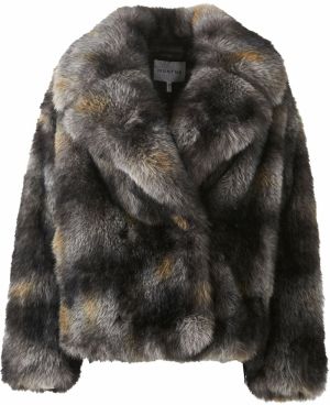 Munthe Zimná bunda 'LESTINE'  svetlohnedá / sivá / antracitová / čierna