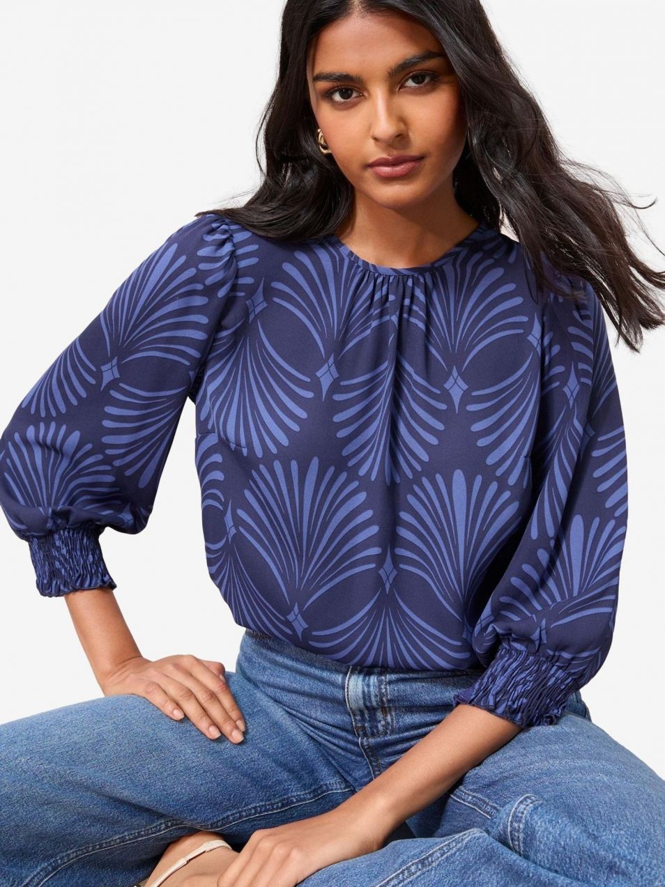 Friends Like These Blúzka  modrá / zafírová