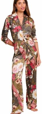 Lipsy Pyžamo  béžová / kaki / olivová / ružová / ružová