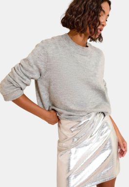 Friends Like These Sukňa  strieborná