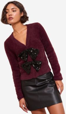 Friends Like These Kardigán  burgundská