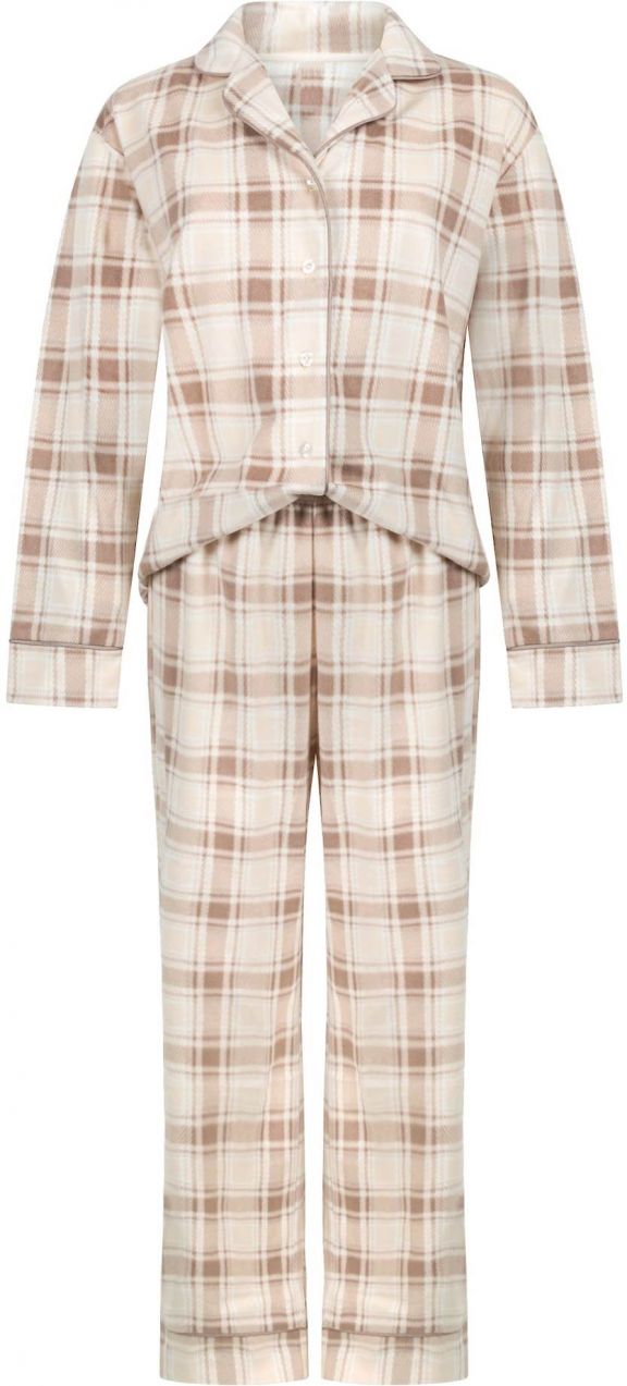 Hunkemöller Pyžamo  piesková / biela