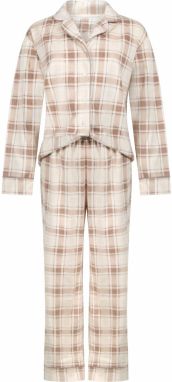 Hunkemöller Pyžamo  piesková / biela