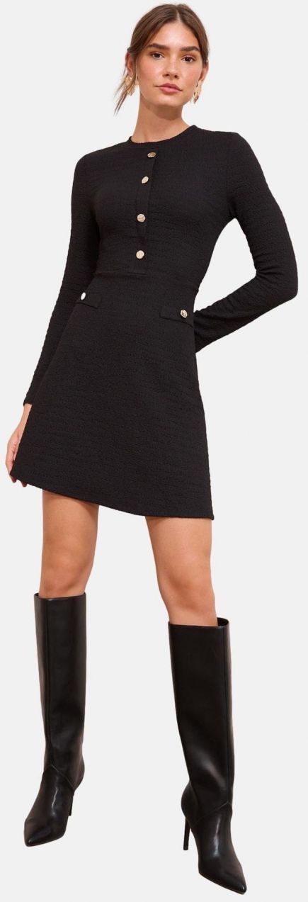 Friends Like These Šaty  čierna