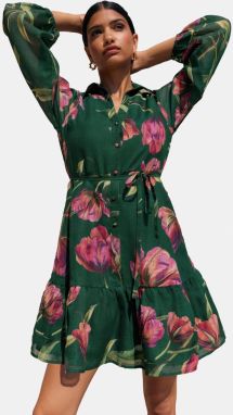 Friends Like These Šaty  zelená / ružová