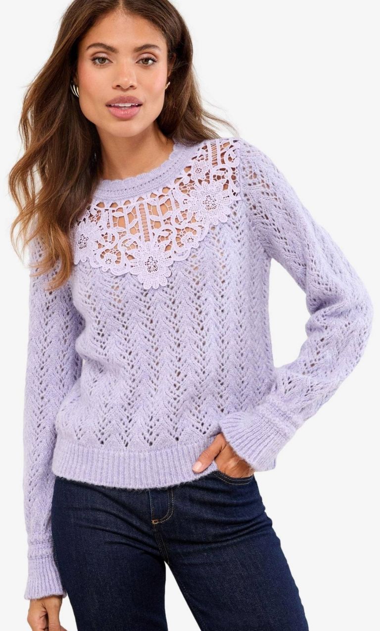 Lipsy Sveter  fialová