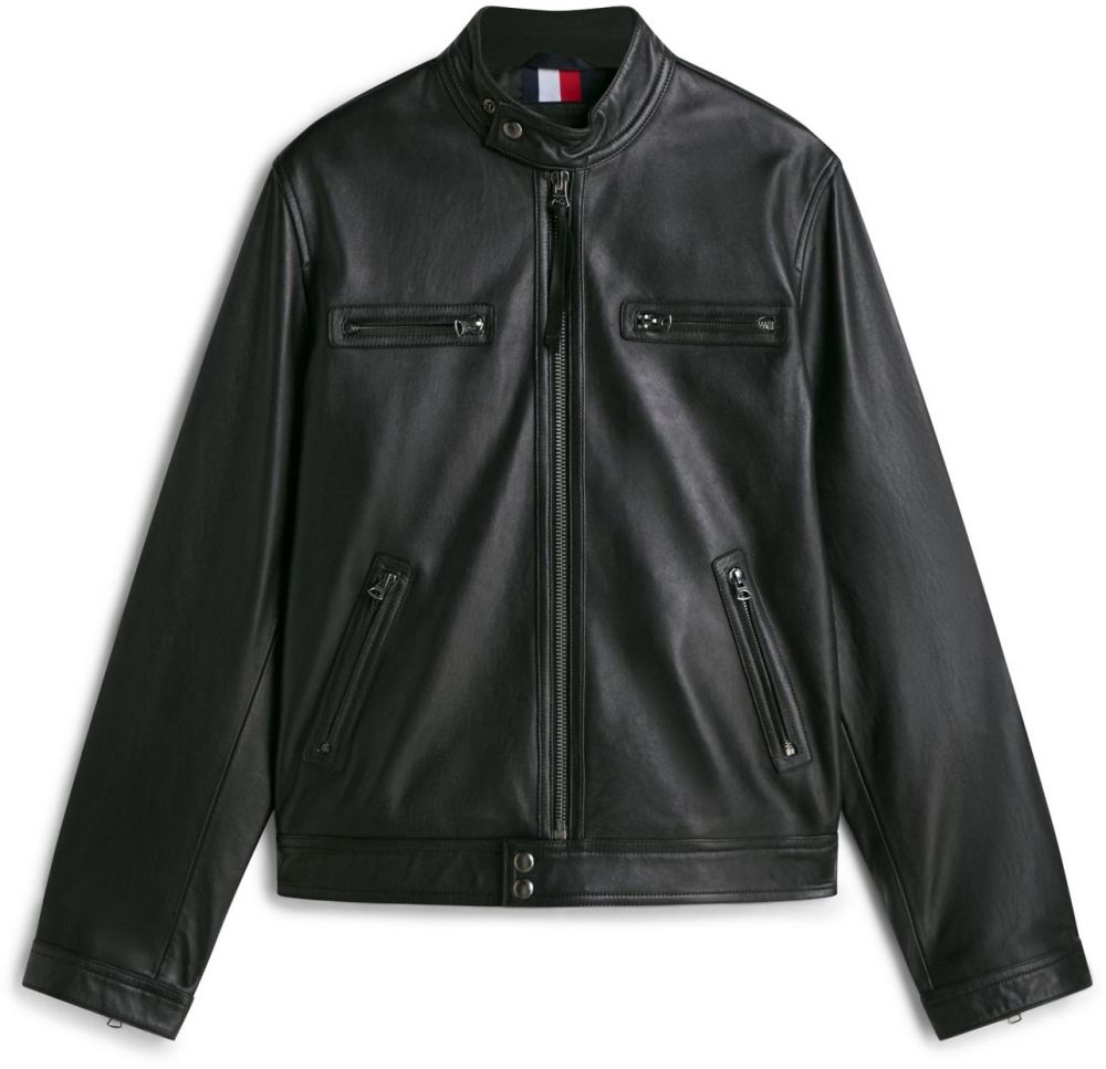 TOMMY HILFIGER Prechodná bunda  čierna