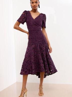 Lipsy Šaty  tmavofialová