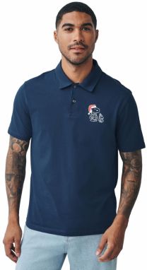 Next Tričko  námornícka modrá / svetločervená / biela