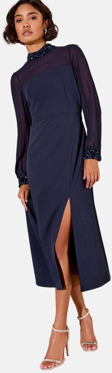 Friends Like These Šaty  námornícka modrá