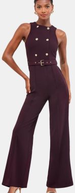 Lipsy Overal 'Military'  cyklaménová