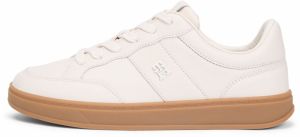 TOMMY HILFIGER Nízke tenisky 'HERITAGE COURT'  krémová