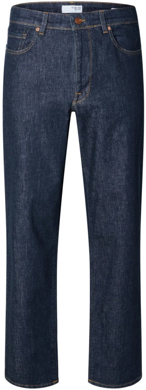 SELECTED Džínsy 'COLE'  námornícka modrá