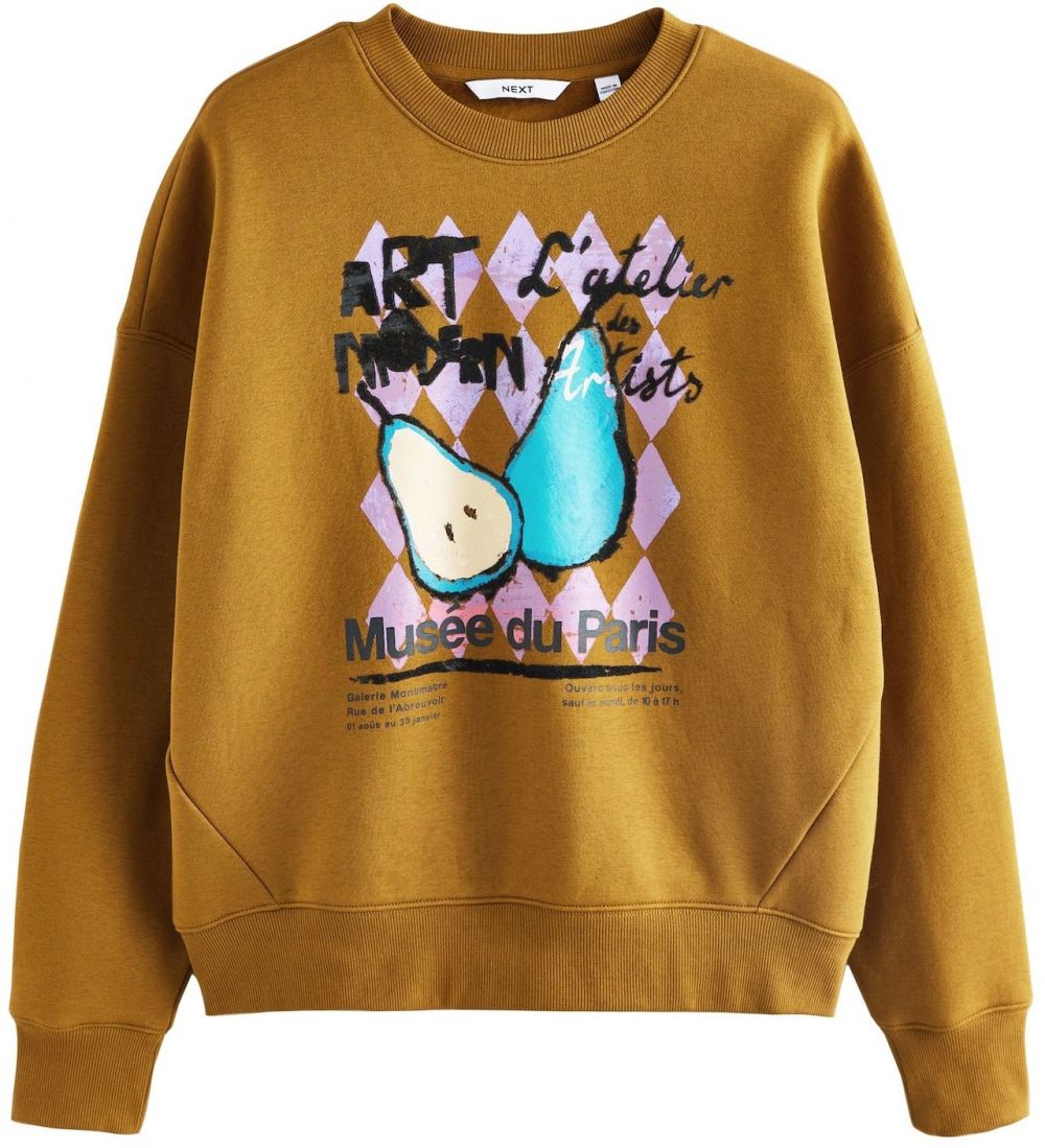 Next Mikina  vodová / olivová / svetlofialová / čierna