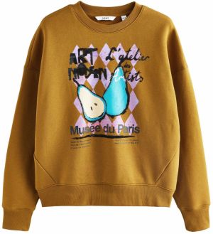 Next Mikina  vodová / olivová / svetlofialová / čierna