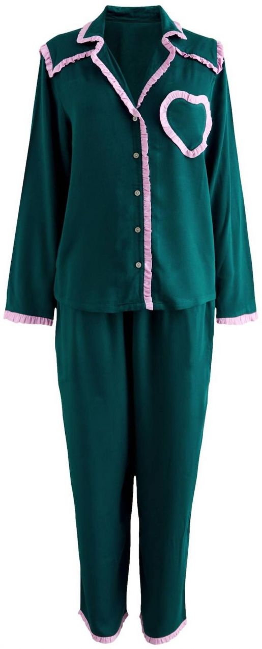 Cath Kidston Pyžamo  tmavozelená