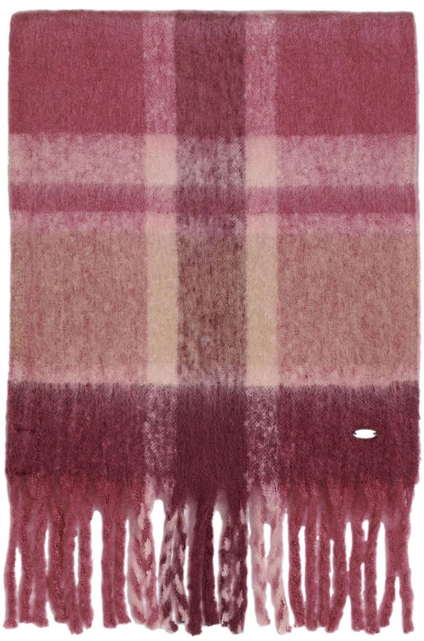 Lipsy Šál  béžová / svetloružová / tmavoružová