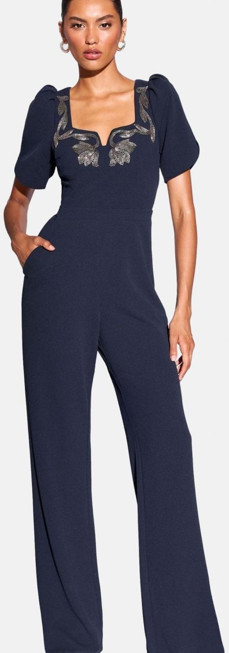 Lipsy Overal  námornícka modrá