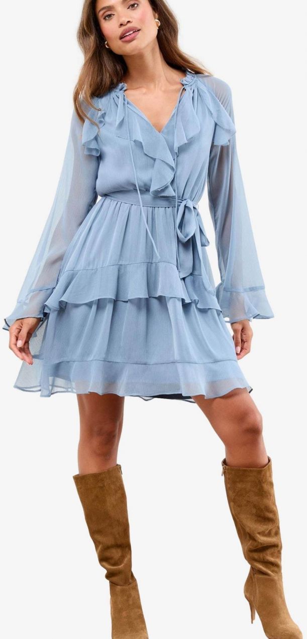 Lipsy Šaty  azúrová