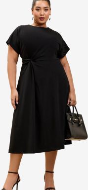 Lipsy Šaty  čierna