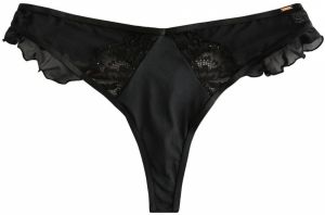 Lipsy Tangá  čierna / strieborná