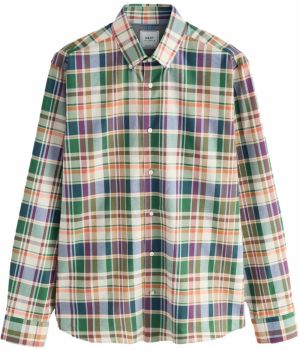 Next Košeľa  béžová / námornícka modrá / žltá / melónová