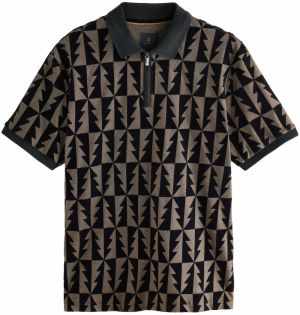 Next Tričko  farby bahna / čierna