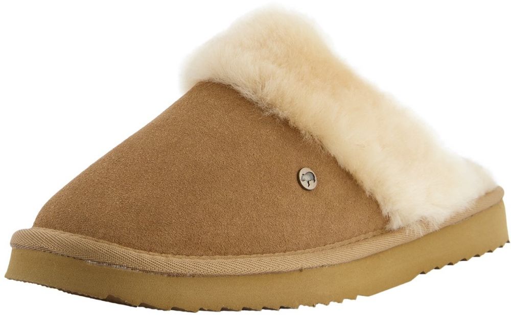 Warmbat Papuče 'Flurry'  béžová / farba ťavej srsti